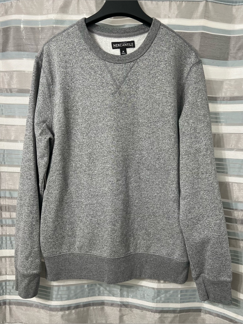 J.Crew Mercantile Marled Gray Crewneck Sweatshirt